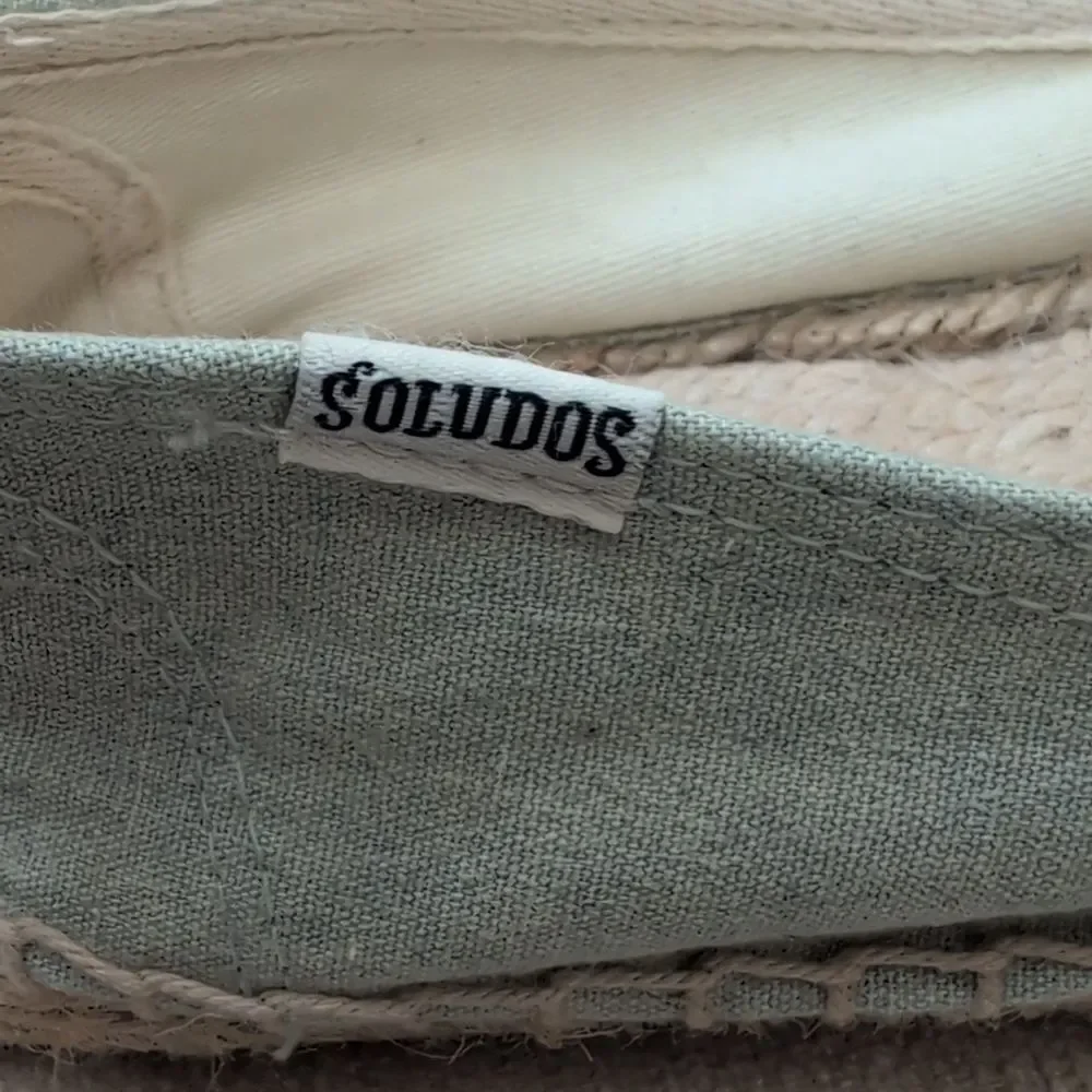 Soludos Watermelon Smoking Slipper Espadrille Flats Size 9